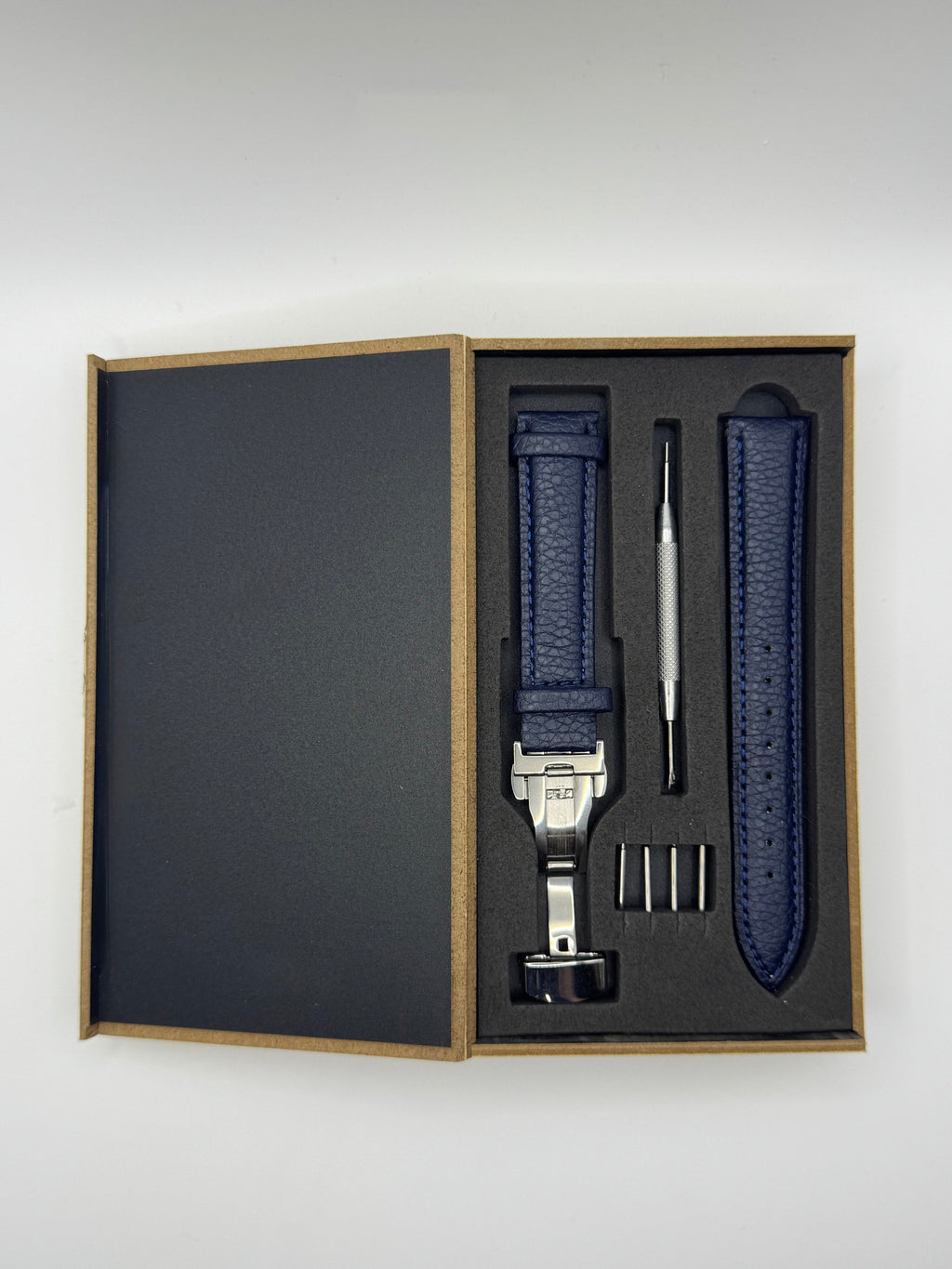 Premium Uhrenarmband mit Faltschließe & Werkzeug – Elegantes Strap Set