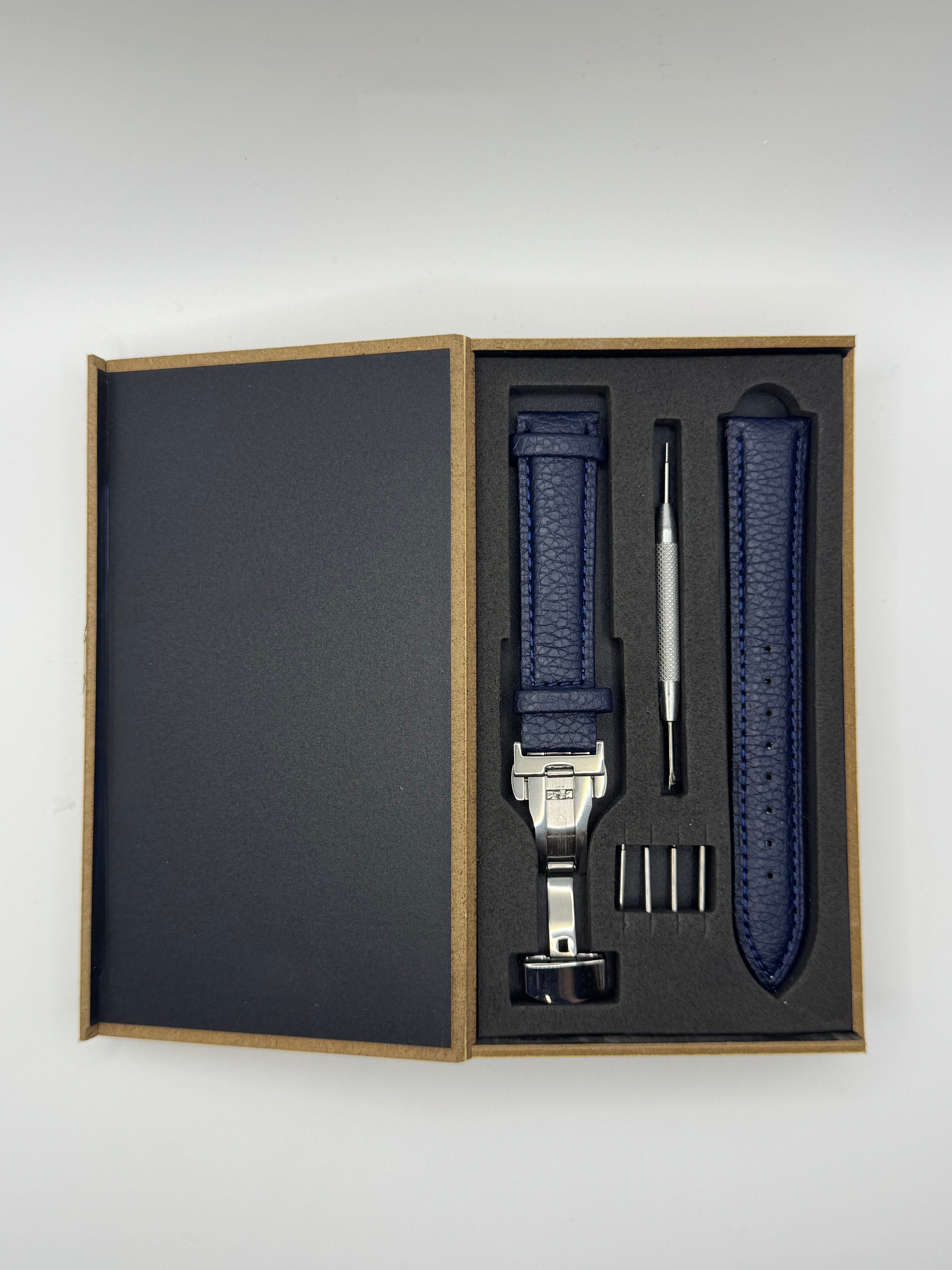 Premium Uhrenarmband mit Faltschließe & Werkzeug – Elegantes Strap Set