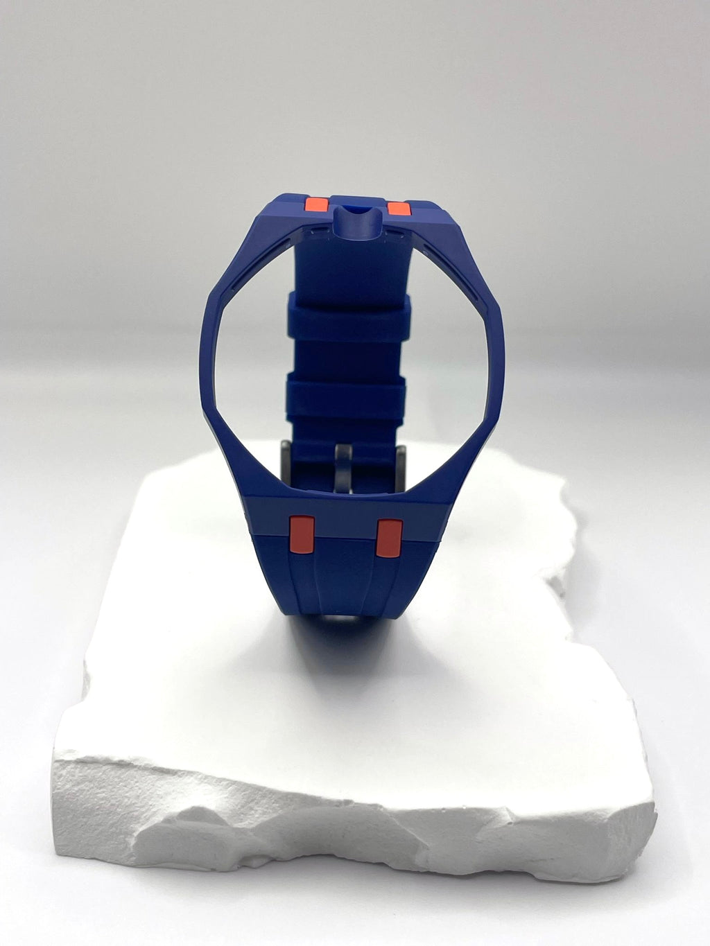 Biokeramik-Silikon Uhrenarmband kompatibel mit AP x Swatch "Royal Pop"