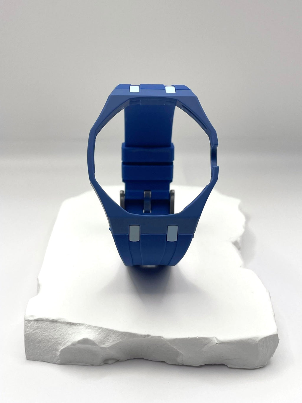 Biokeramik-Silikon Uhrenarmband kompatibel mit AP x Swatch "Royal Pop"