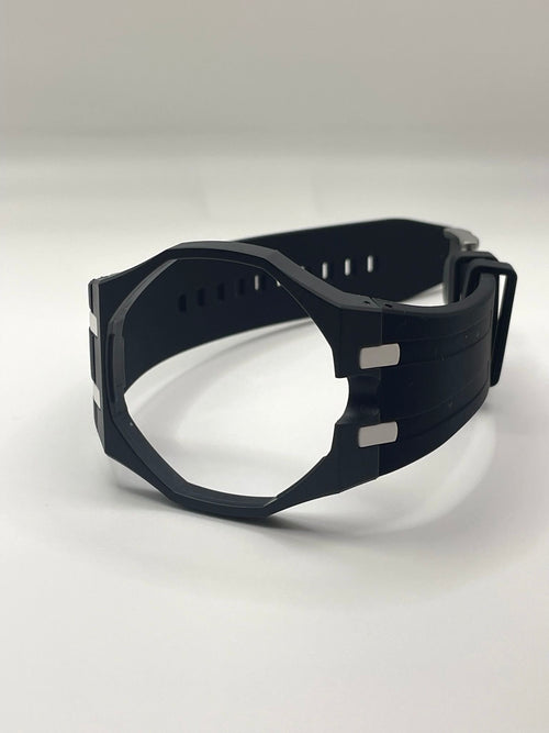 Biokeramik-Silikon Uhrenarmband kompatibel mit AP x Swatch "Royal Pop"