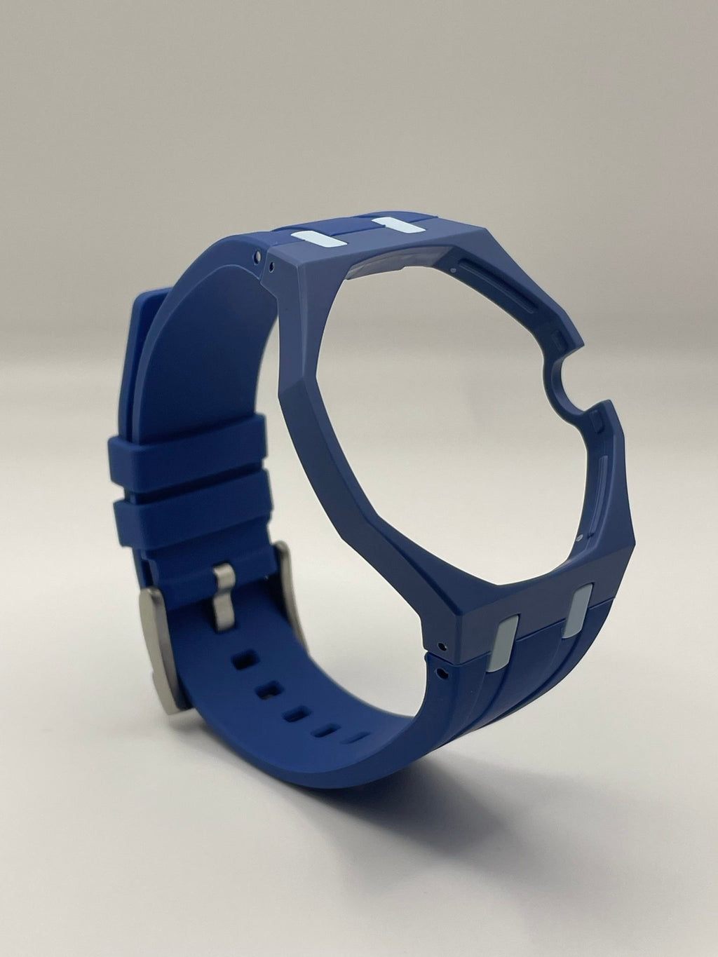 Biokeramik-Silikon Uhrenarmband kompatibel mit AP x Swatch "Royal Pop"