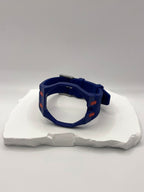 Biokeramik-Silikon Uhrenarmband kompatibel mit AP x Swatch "Royal Pop"