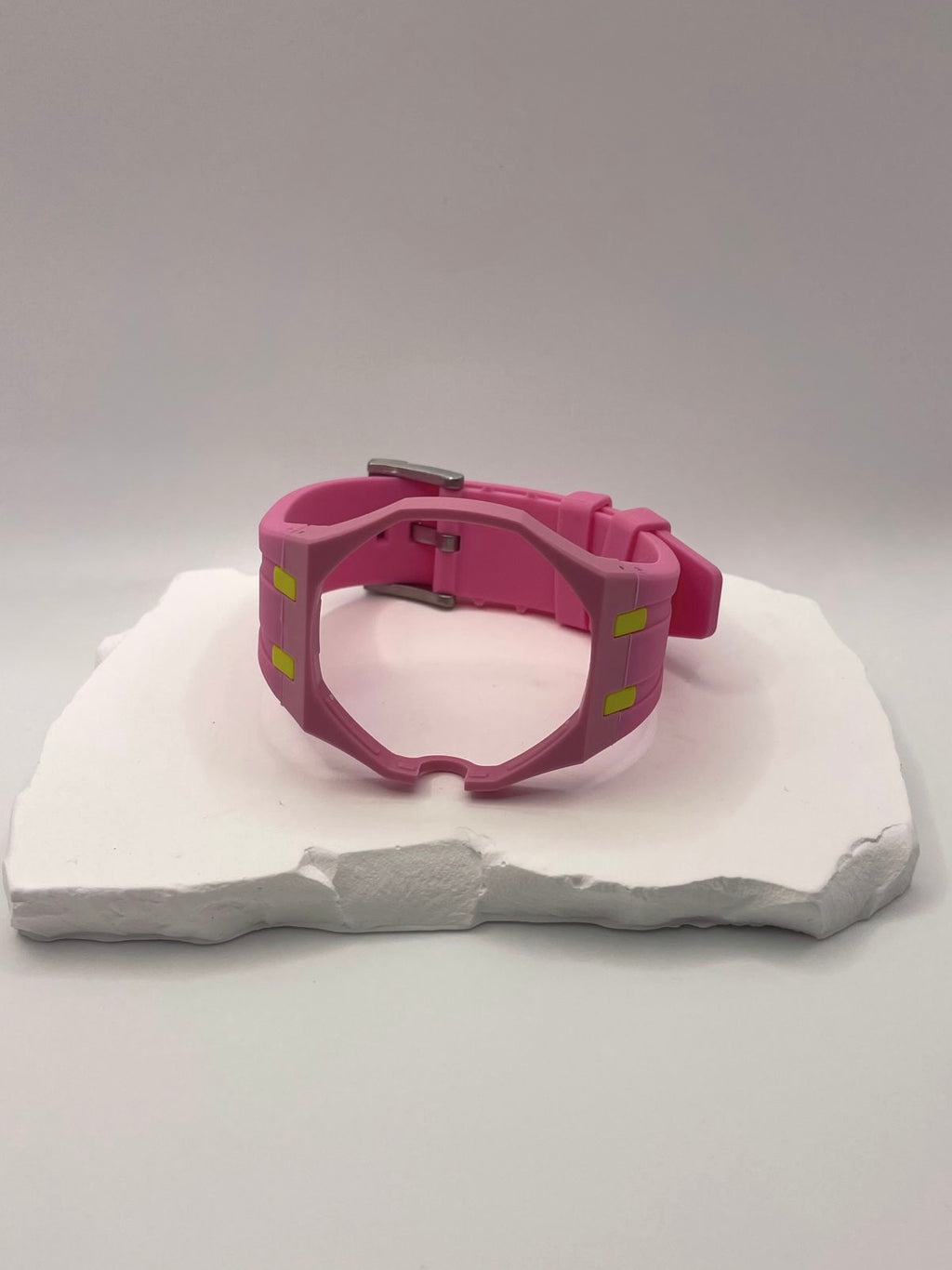 Biokeramik-Silikon Uhrenarmband kompatibel mit AP x Swatch "Royal Pop"