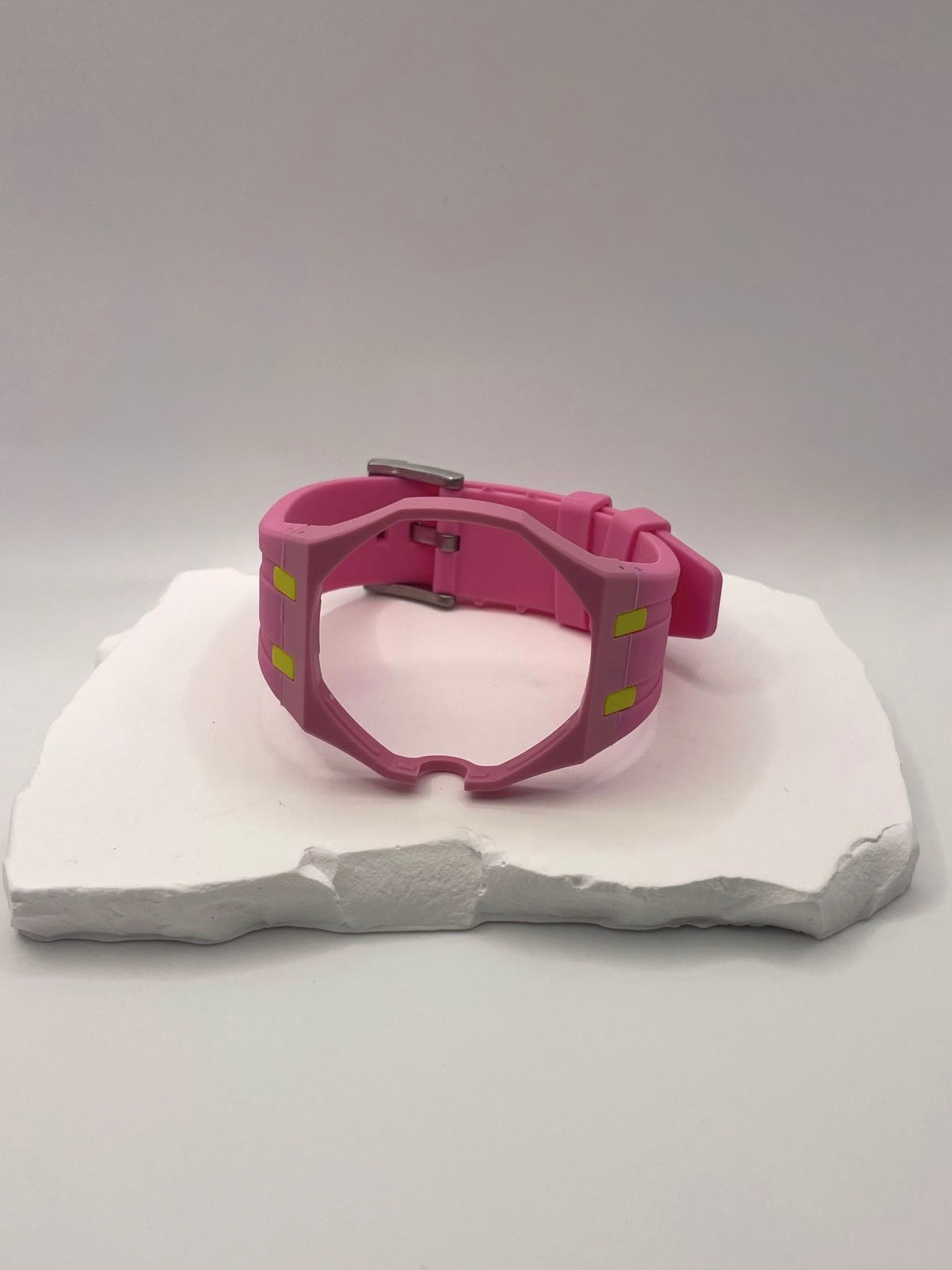 Biokeramik-Silikon Uhrenarmband kompatibel mit AP x Swatch "Royal Pop"