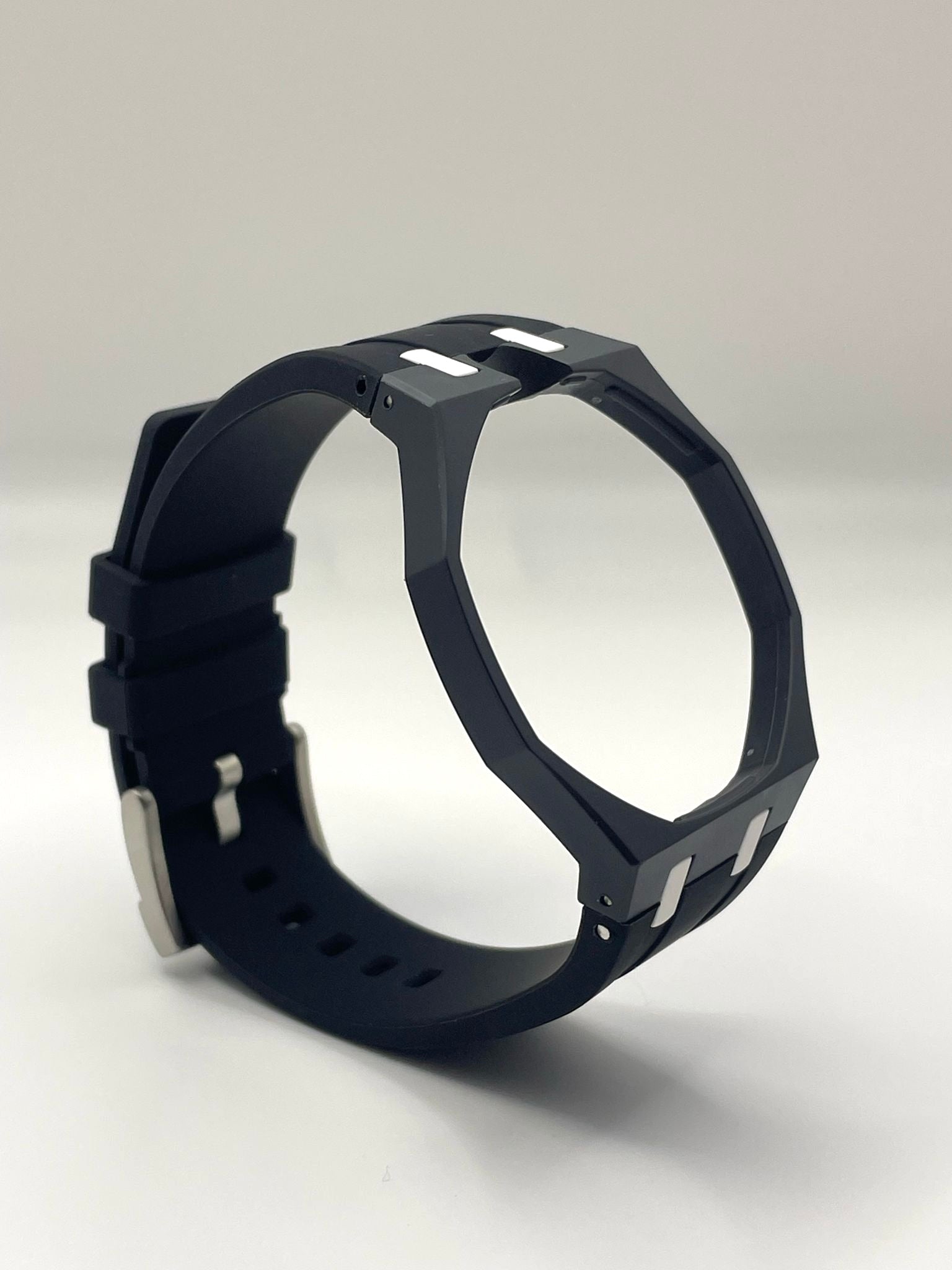 Biokeramik-Silikon Uhrenarmband kompatibel mit AP x Swatch "Royal Pop"