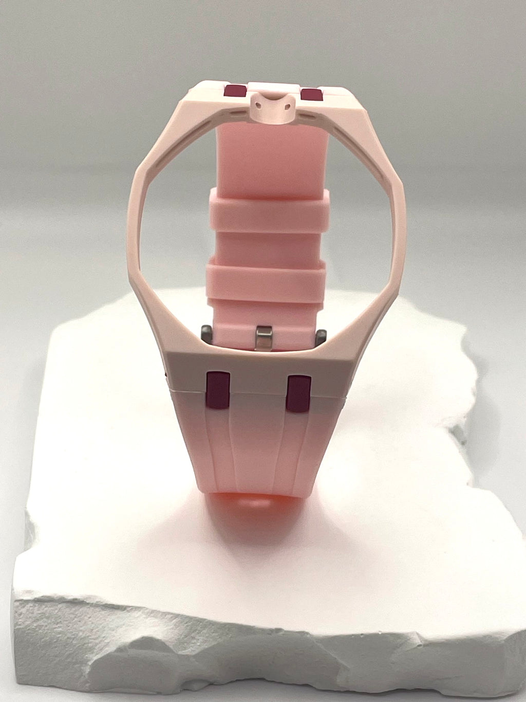 Biokeramik-Silikon Uhrenarmband kompatibel mit AP x Swatch "Royal Pop"