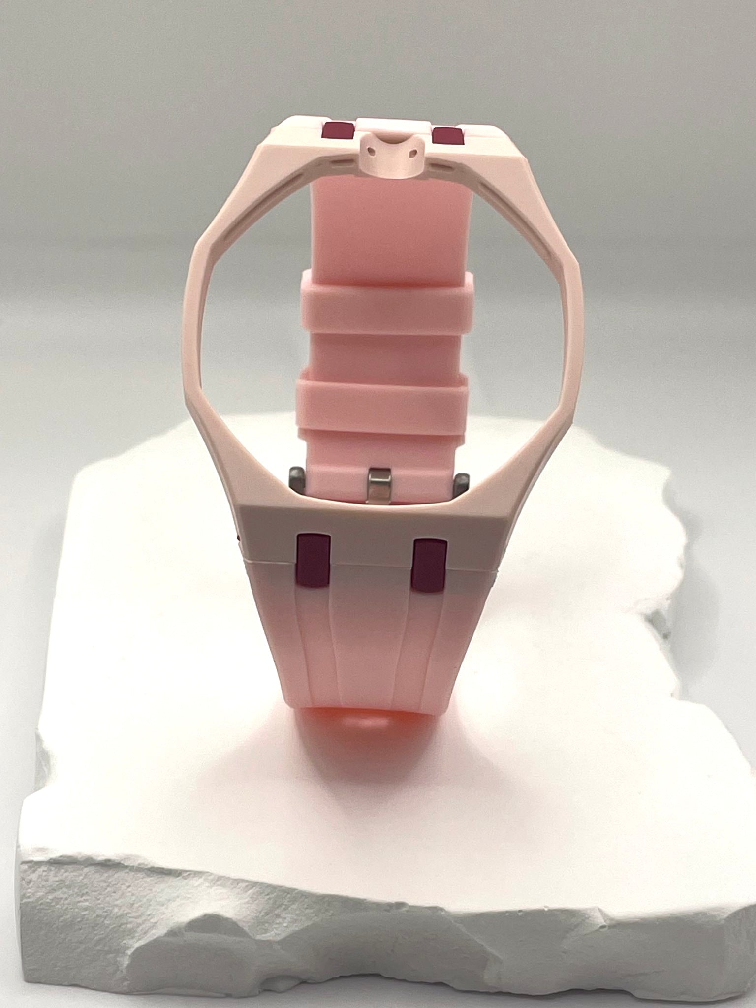 Biokeramik-Silikon Uhrenarmband kompatibel mit AP x Swatch "Royal Pop"