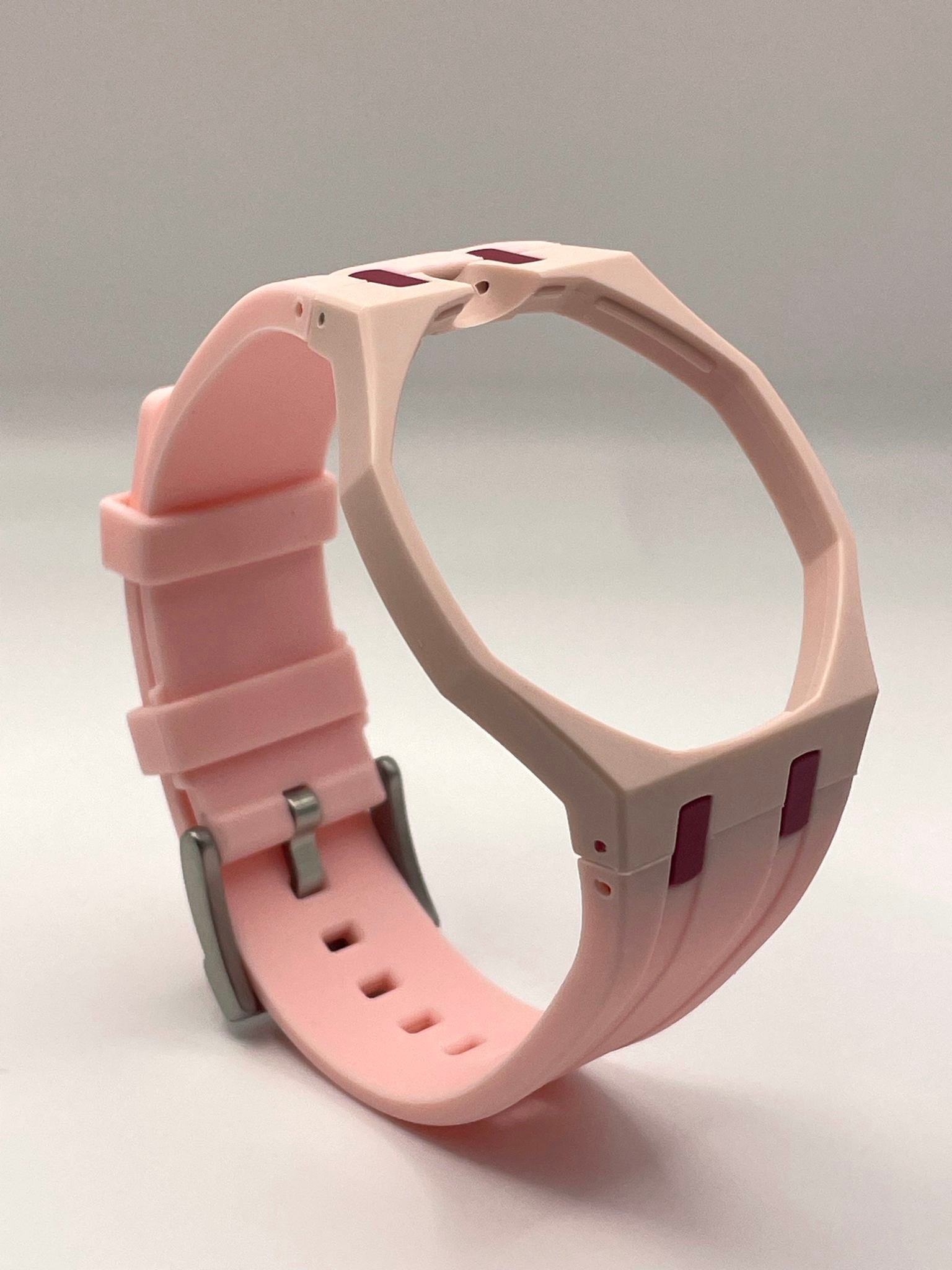 Biokeramik-Silikon Uhrenarmband kompatibel mit AP x Swatch "Royal Pop"