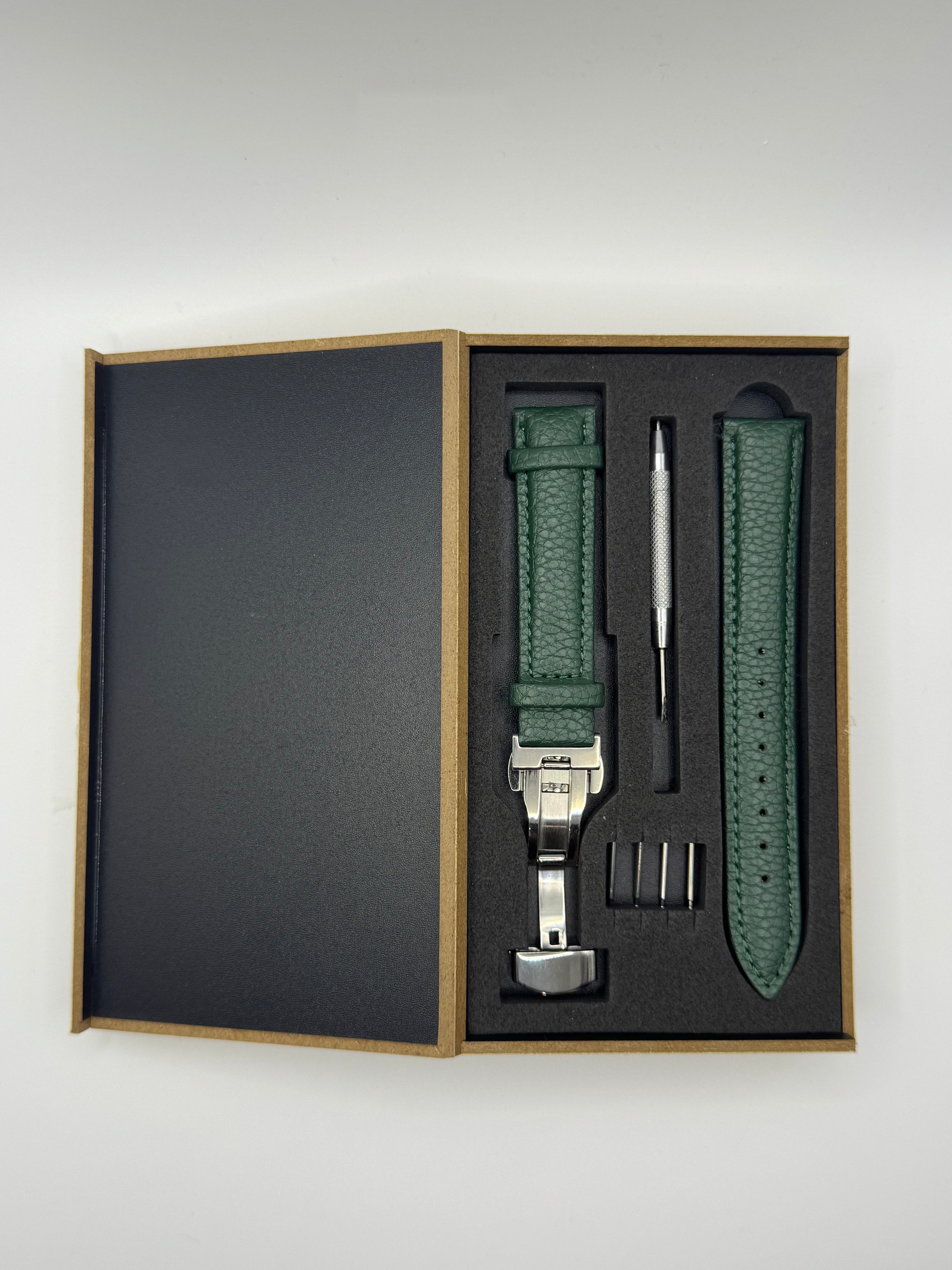 Premium Uhrenarmband mit Faltschließe & Werkzeug – Elegantes Strap Set