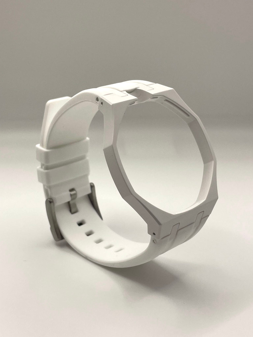 Biokeramik-Silikon Uhrenarmband kompatibel mit AP x Swatch "Royal Pop"