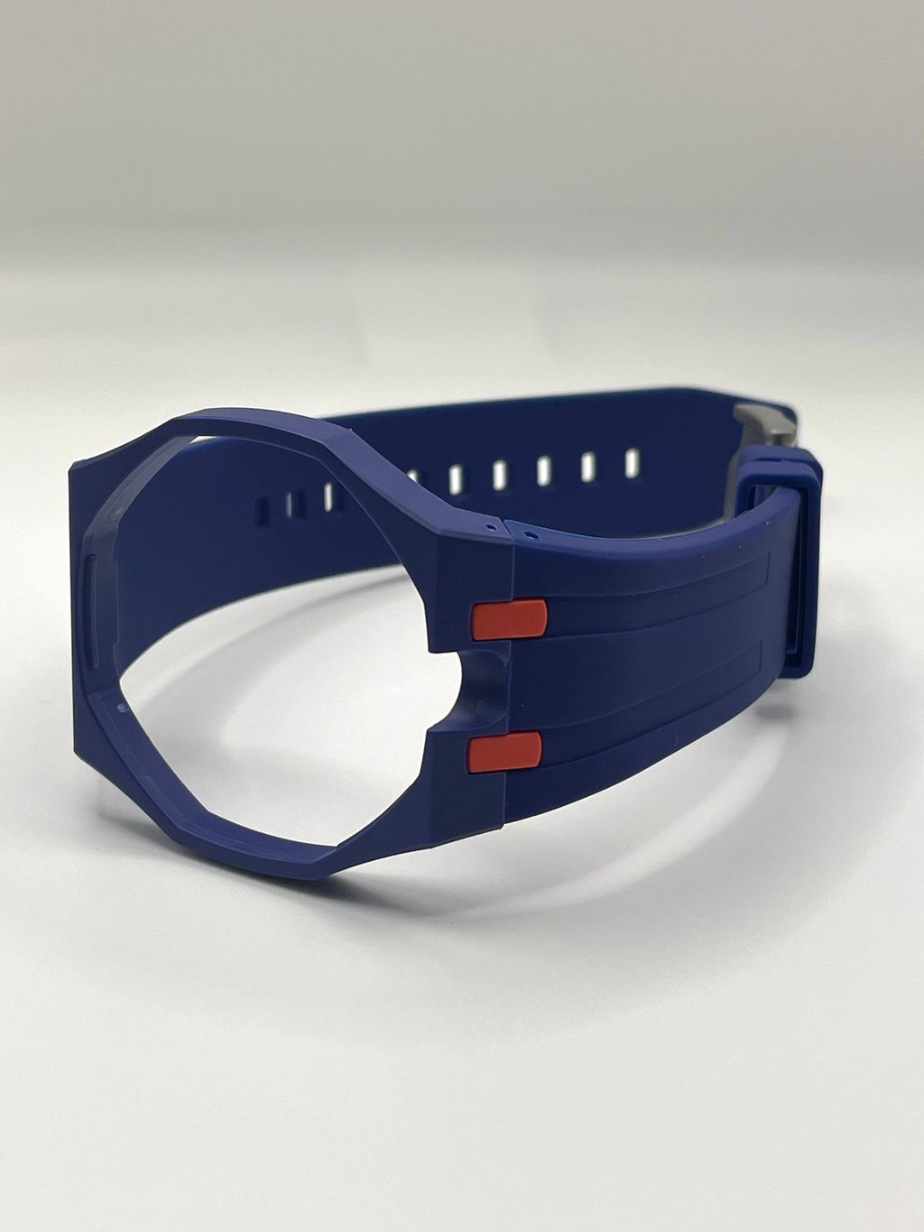 Biokeramik-Silikon Uhrenarmband kompatibel mit AP x Swatch "Royal Pop"