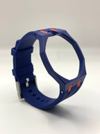 Biokeramik-Silikon Uhrenarmband kompatibel mit AP x Swatch "Royal Pop"