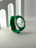 Royal Pop Uhrenarmband Grün – Biokeramik-Gehäuse & Silikon, kompatibel mit AP x Swatch Taschenuhr