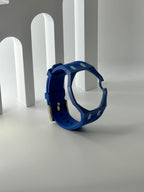 Royal Pop Uhrenarmband Marineblau – Biokeramik-Gehäuse & Silikon, kompatibel mit AP x Swatch Taschenuhr