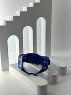 Royal Pop Uhrenarmband Marineblau – Biokeramik-Gehäuse & Silikon, kompatibel mit AP x Swatch Taschenuhr