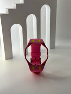 Royal Pop Uhrenarmband Pink – Biokeramik-Gehäuse & Silikon, kompatibel mit AP x Swatch Taschenuhr